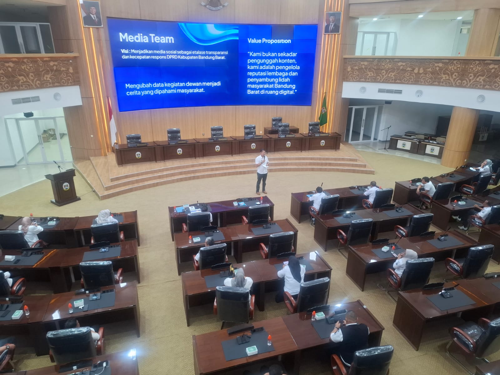 DPRD Bandung Barat Berlakukan E-Tamu dan Optimalisasikan Website